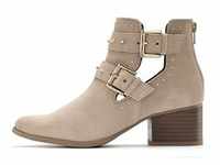 Cowboy Stiefelette LASCANA Gr. 42, beige (sand) Damen Schuhe Ankleboots...