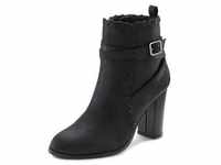 High-Heel-Stiefelette LASCANA Gr. 41, schwarz Damen Schuhe Stiefelette High Heel