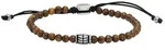 Armband FOSSIL "Schmuck Geschenk Edelstahl Armschmuck JEWELRY", braun