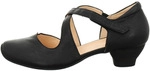 Pumps THINK "Think Pumps Leder", Damen, Gr. 39, schwarz, Leder, Schuhe Pumps