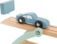 Spielzeug-Transporter SMALL FOOT "Chicago", blau, Spielzeugfahrzeuge, KinderB:8cm