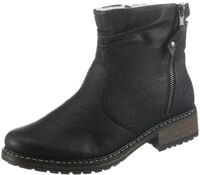 Rieker Winterstiefelette, Winterboots, Blockabsatz, Profilsohle, mit