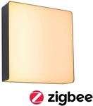Paulmann LED Au&szlig;en-Wandleuchte "Azalena IP44 250x97mm 8,5W 700lm 230V Kunststoff,