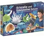 Experimentierkasten CLEMENTONI "Galileo, Kristalle und Edelsteine Deluxe", bunt,