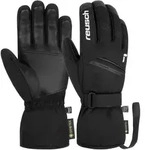 Skihandschuhe REUSCH "Morris GORE-TEX", Damen, Gr. 7.5, schwarz-wei&szlig; (schwarz,