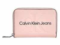 Calvin Klein Jeans Geldbörse "SCULPTED MED ZIP AROUND MONO", mit großflächigem
