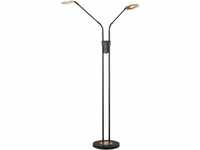 Stehlampe FISCHER & HONSEL "Dent" Lampen Gr. Höhe: 150,00 cm, beige (sandschwarz)