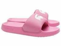 Badesandale LACOSTE "CROCO 1.0 123 1 CFA" Gr. 37, pink Schuhe Wasserschuhe