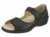 Sandale NATURAL FEET "Tunis" Gr. 35, schwarz Damen Schuhe Sandalen mit