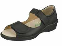 Sandale NATURAL FEET "Tunis" Gr. 35, schwarz Damen Schuhe Sandalen mit