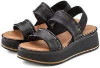 Plateausandaletten LASCANA "Sommerschuh, Sandale, Sandalette, offener Schuh,