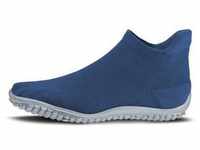 Barfußschuh LEGUANO "SNEAKER" Gr. S (38/39), blau Damen Schuhe Barfußschuh
