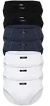 Slip S.OLIVER "Slip 7er Pack", Herren, Gr. S, bunt (schwarz, blau, wei&szlig;),