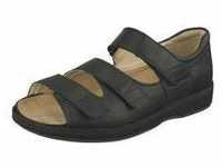 Sandale NATURAL FEET "Marokko XL" Gr. 41, schwarz Herren Schuhe Sandalen mit