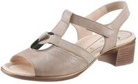 Ara Sandalette "LUGANO", Sommerschuh, Sandale, Blockabsatz, mit Gummizug und