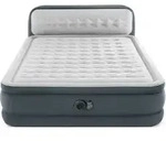 Luftbett INTEX "DuraBeam UltraPlushHeadboard" Gr. 152, grau, Luftbetten, B/H/L: 152cm