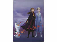 Disney Leinwandbild "Frozen Elsa, Anna & Olaf", (1 St.)