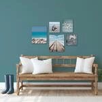 Art for the home Leinwandbild "Set Strand" Art Landschaft Set, 5 Stk. tlg. SET