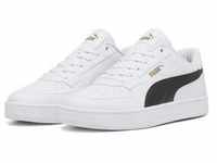 Sneaker PUMA "Caven 2.0 Sneakers Erwachsene" Gr. 42.5, bunt (white black gold) Schuhe