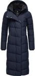 Ragwear Wintermantel "Pavla Long" extralanger Winterparka mit Teddyfutter und Kapuze