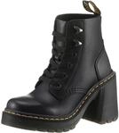 DR. MARTENS Schn&uuml;rboots "Jesy", Blockabsatz, Stiefelette mit modischen Metall