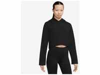 Sweatshirt NIKE "Yoga Luxe Women's Cropped Fleece Hoodie" Gr. S (36/38), schwarz