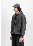 Bomberjacke ALPHA INDUSTRIES "MA-1 VF Vintage Fit 59", Herren, Gr. S, grau (vintage
