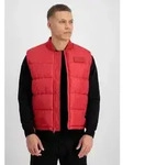 Funktionsweste ALPHA INDUSTRIES "Puffer Vest", Herren, Gr. S, rot (mars rot),