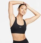 Nike Sport-BH "W NK SWSH LGT SPT BRA" f&uuml;r Fitness und Workouts, leichter Halt,