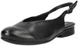 Slingpumps THINK "Think Pumps Leder", Damen, Gr. 37, schwarz, Leder, Schuhe