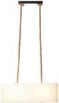 BRILLIANT Pendelleuchte "Sailor", beige (natur, wei&szlig;), 2, H: 120cm, 1 Stk.,