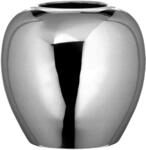 Fink Dekovase "LOSONE" Tischvase aus Metall, vernickelt, H&ouml;he 25 cm x &Oslash; 25 cm