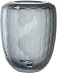LEONARDO Tischvase "Dekovase BELLAGIO" aus Glas, anthrazitfarben, handgefertigt