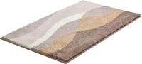 Badematte GRUND Gr. 3, grau (taupe), rechteckig (70cm x 120cm ), 1 Stk., Badematten,
