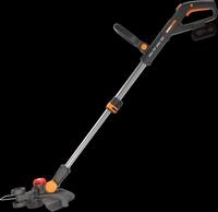 Worx Akku-Rasentrimmer "Nitro WG173E.9" 3-IN-1 Funktion, b&uuml;rstenloser Motor,...