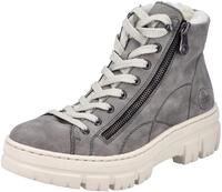 Rieker Winterboots Plateauboots, Schn&uuml;rboots mit Rei&szlig;verschluss an der Au&szlig;enseite