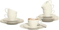 Seltmann Weiden Kaffeeservice "Geschirr-Set, Service Zo&egrave;" Tassen, Teller,
