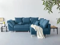 COLLECTION AB Ecksofa "Innsbruck L-Form, B: 247 cm" 3 Zierkissen, Federkern