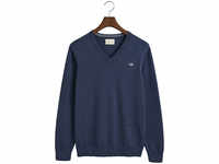 Gant V-Ausschnitt-Pullover "Classic Cotton V-Neck"