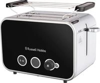 RUSSELL HOBBS Toaster "Distinctions Schwarz 26430-56" 2 kurze Schlitze f&uuml;r 2