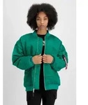 Bomberjacke ALPHA INDUSTRIES "MA-1 Core W", Damen, Gr. XS/S, gr&uuml;n (jungle gr&uuml;n),