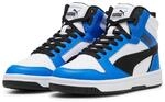 PUMA Sneaker "REBOUND V6 MID JR" kn&ouml;chelhoch, retro-inspiriertes Design, mit