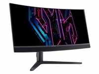 F (A bis G) ACER Curved-Gaming-OLED-Monitor "Predator X34V" Monitore schwarz Monitore
