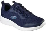 Slip-On Sneaker SKECHERS "DYNAMIGHT 2.0", Herren, Gr. 40, blau (navy), Mesh,