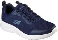 Slip-On Sneaker SKECHERS "DYNAMIGHT 2.0", Herren, Gr. 40, blau (navy), Mesh,