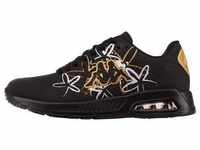 Sneaker KAPPA Gr. 36, schwarz (black, gold) Schuhe Sneaker - mit farbenfrohem...