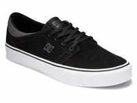 Sneaker DC SHOES "Trase" Gr. 11(44,5), schwarz (black, black, grey) Schuhe Sneaker