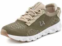 Sneaker LASCANA ACTIVE Gr. 36, grün (olivgrün) Damen Schuhe Sneaker ultraleicht &