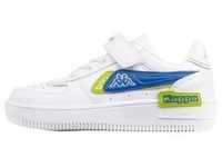 Sneaker KAPPA Gr. 29, weiß (white, blue) Kinder Schuhe Trainingsschuhe -...