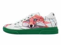 Sneaker DOGO "Red Fox" Gr. 36, Normalschaft, bunt (weiß) Damen Schuhe...